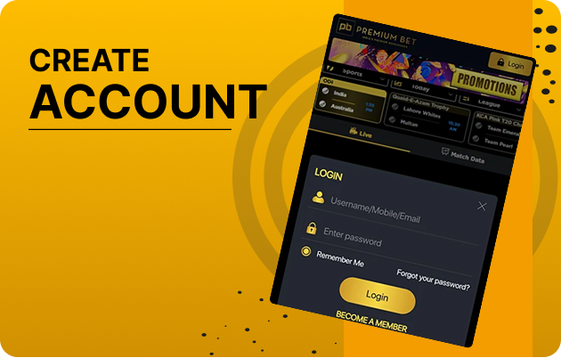 Create Account on pb77 -