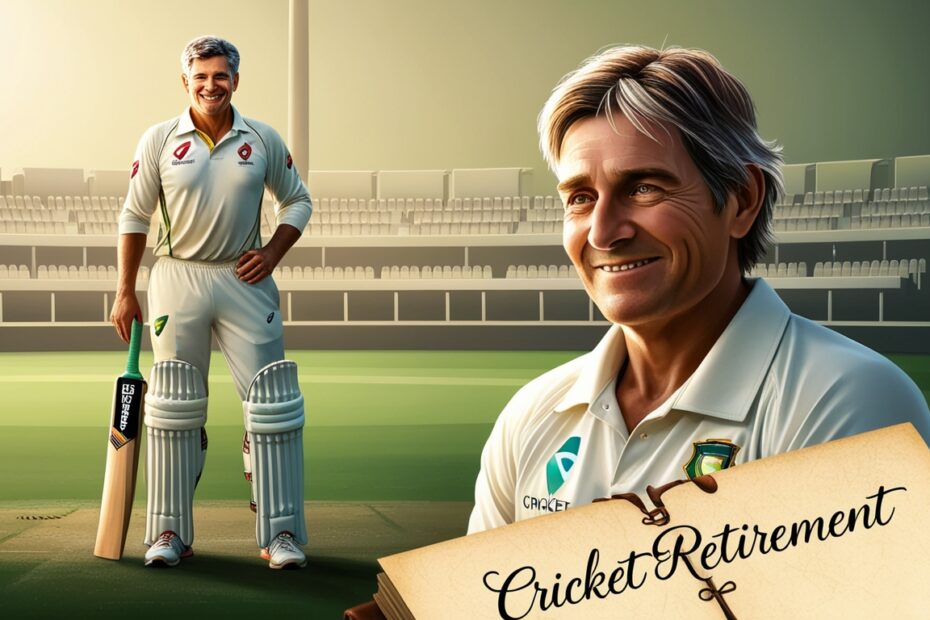 cricket retirement