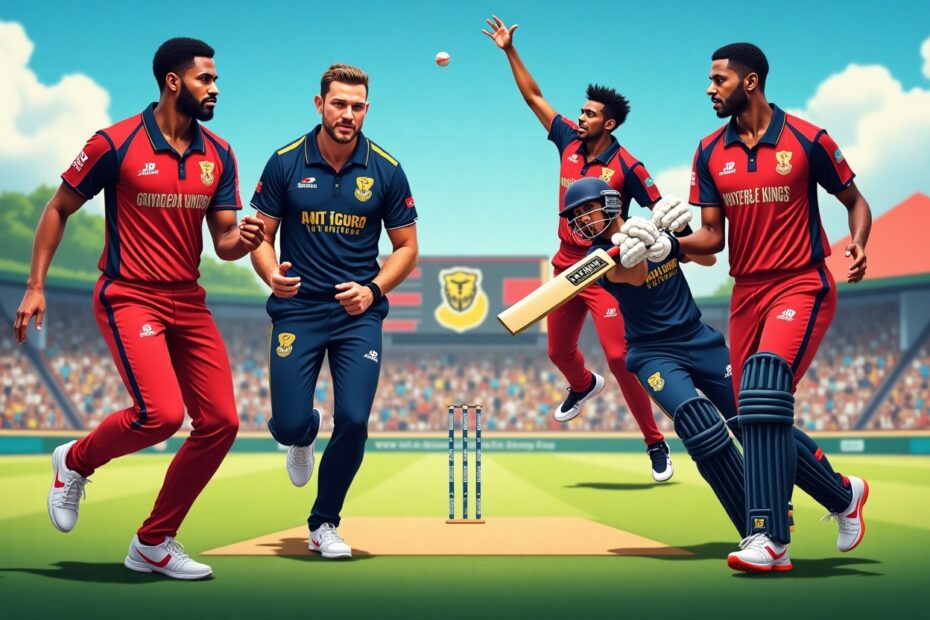 Saint Lucia Kings vs Antigua and Barbuda Falcons cricket